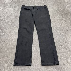 Levi's 511 Slim Fit Denim Jeans Mens 32x30 Dark Gray Straight 5-Pocket Casual